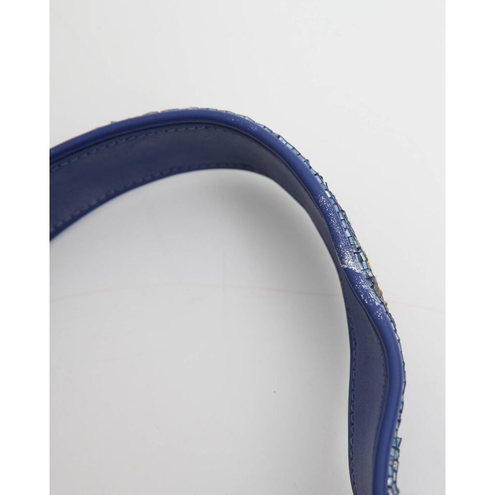 Staud Blue Tommy Beaded Handbag - Picture 6 of 10